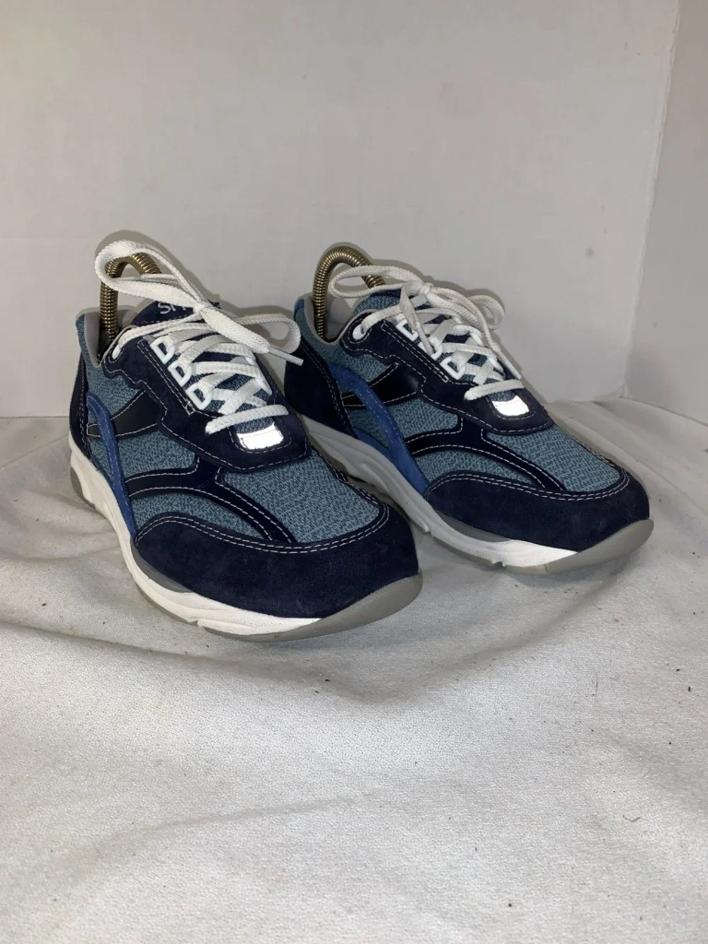 SAS Women's Tour Mesh Navy and Light Blue Sneakers